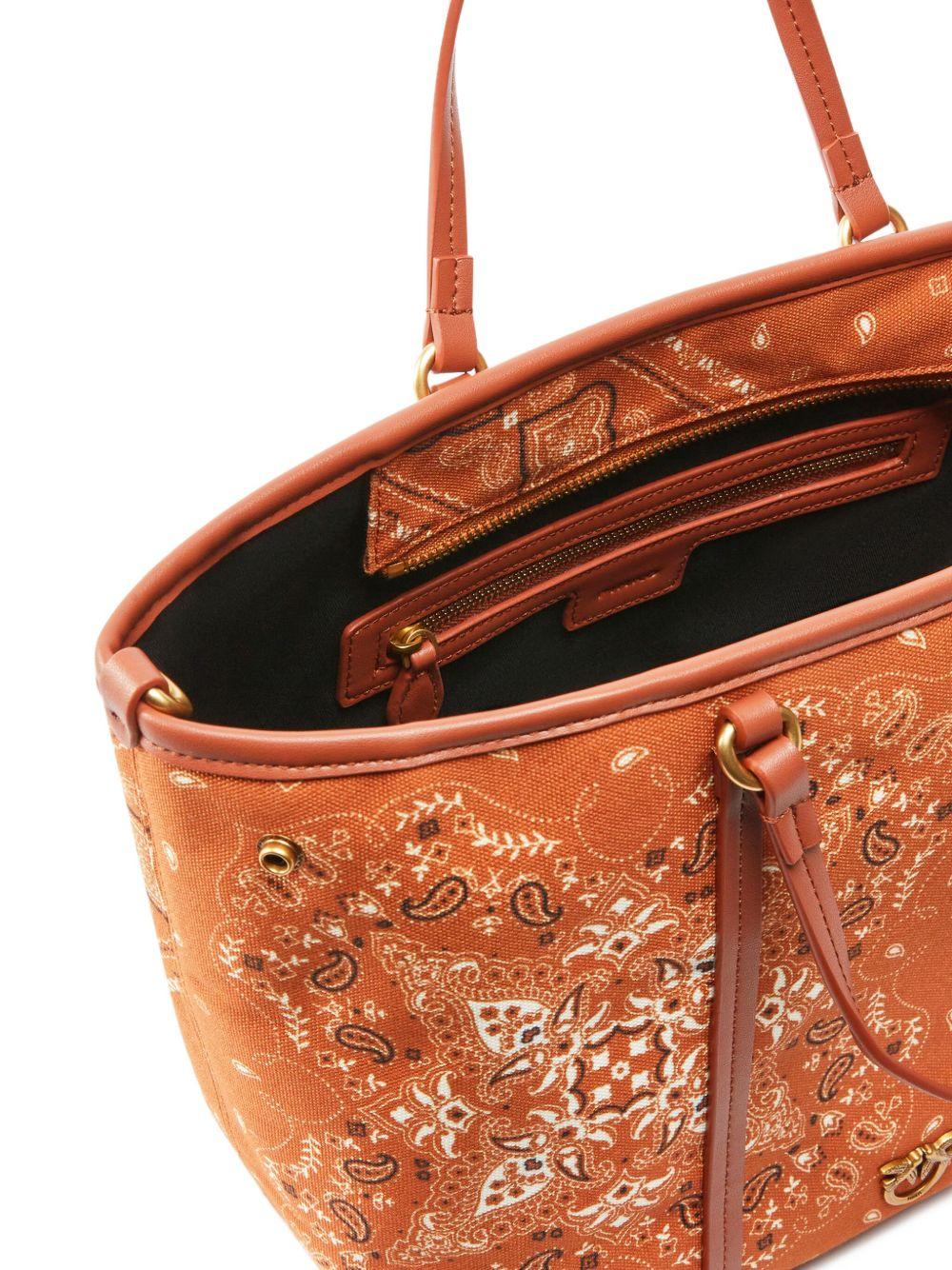 bandana-print tote bag Product Image