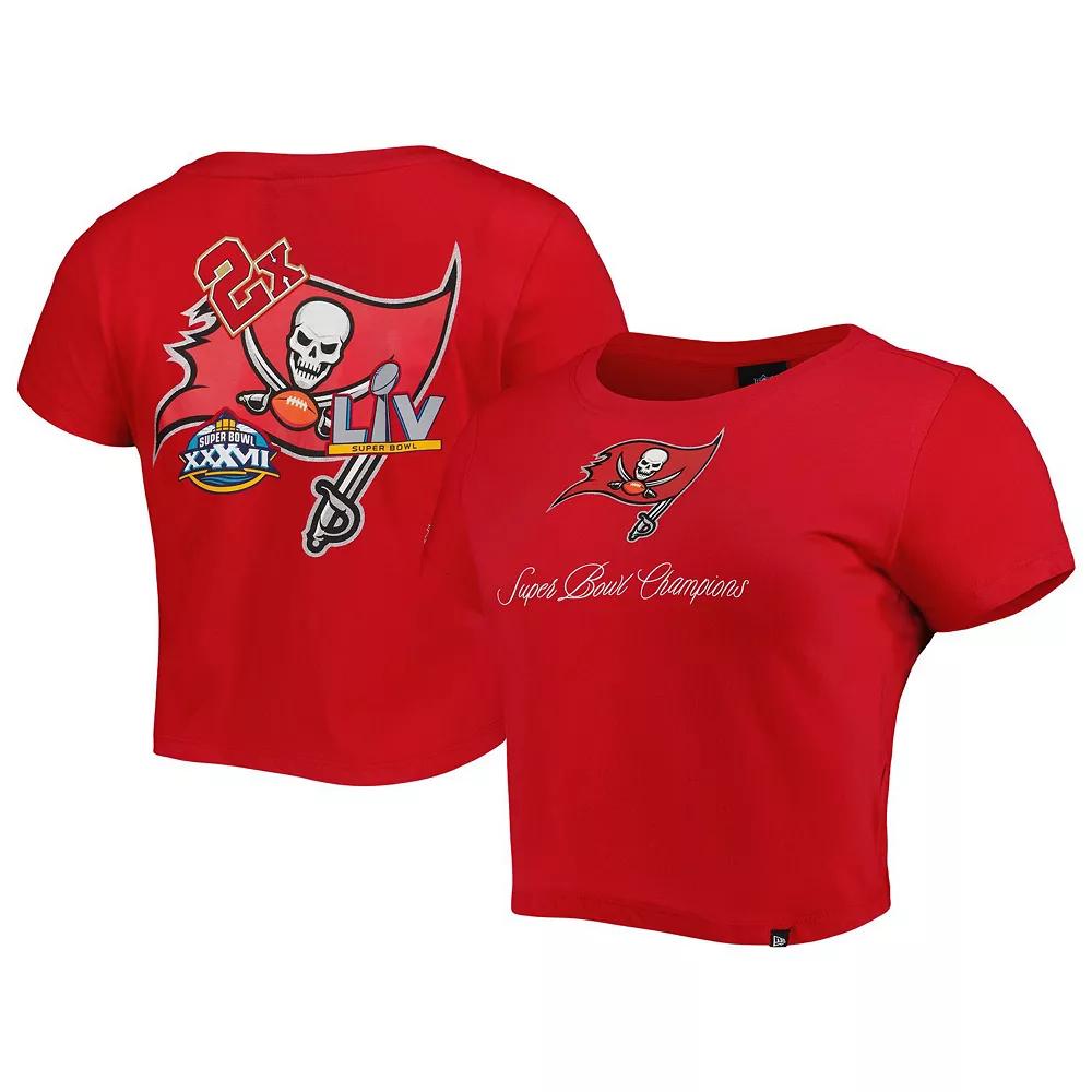 Womens New Era Tampa Bay Buccaneers Historic Champs T-Shirt Product Image