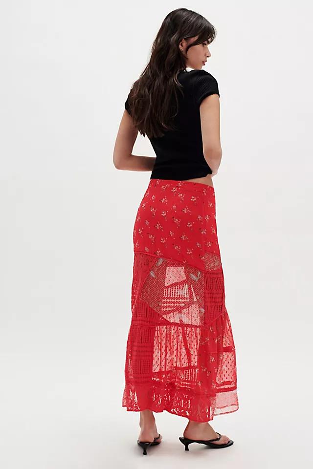 Daniella Lace Maxi Skirt Product Image