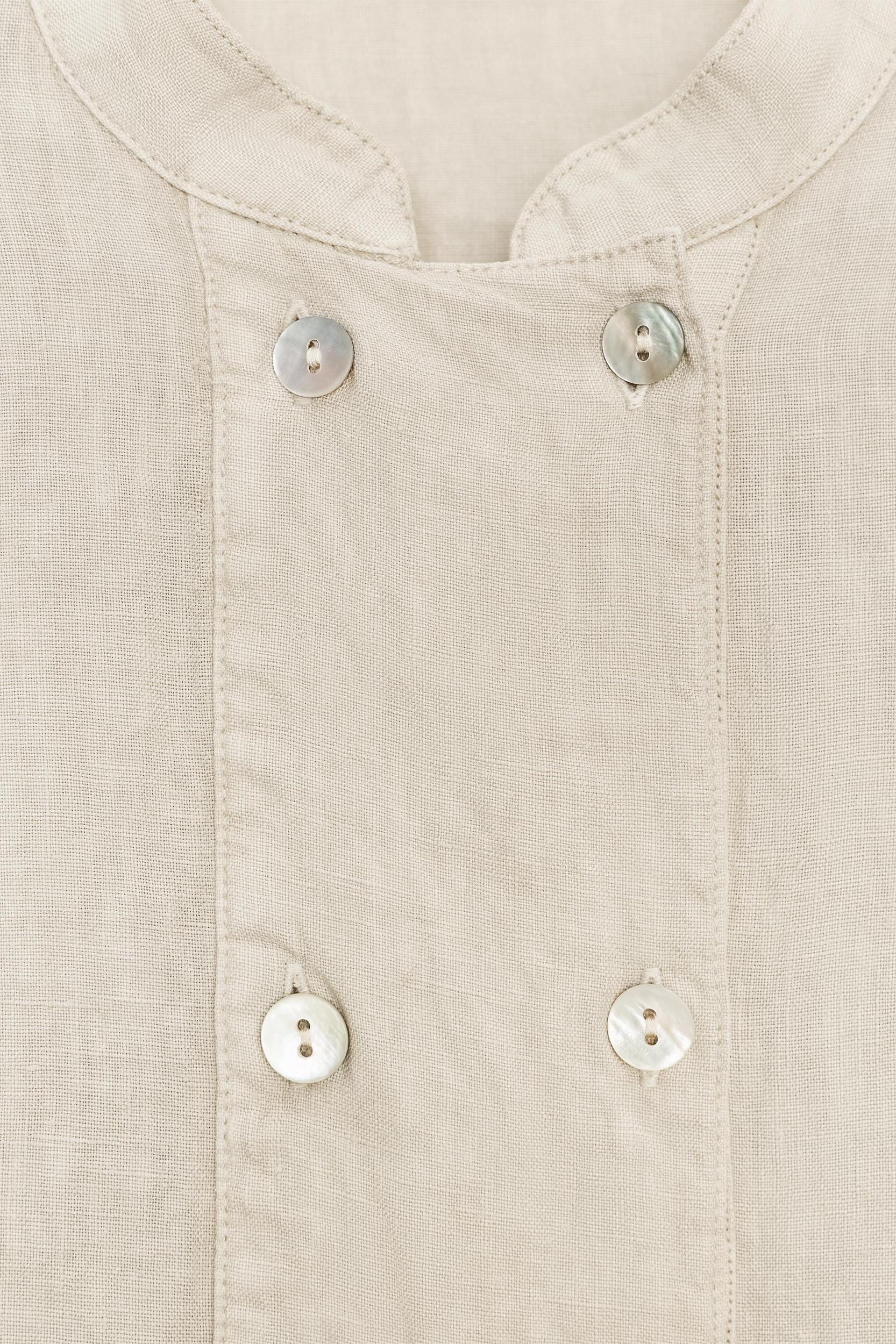 100% LINEN OVERSHIRT ZW COLLECTION Product Image