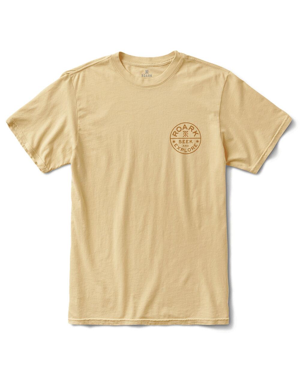 ROARK Seek & Explore Signet Premium Mens Tee - YELLOW Product Image
