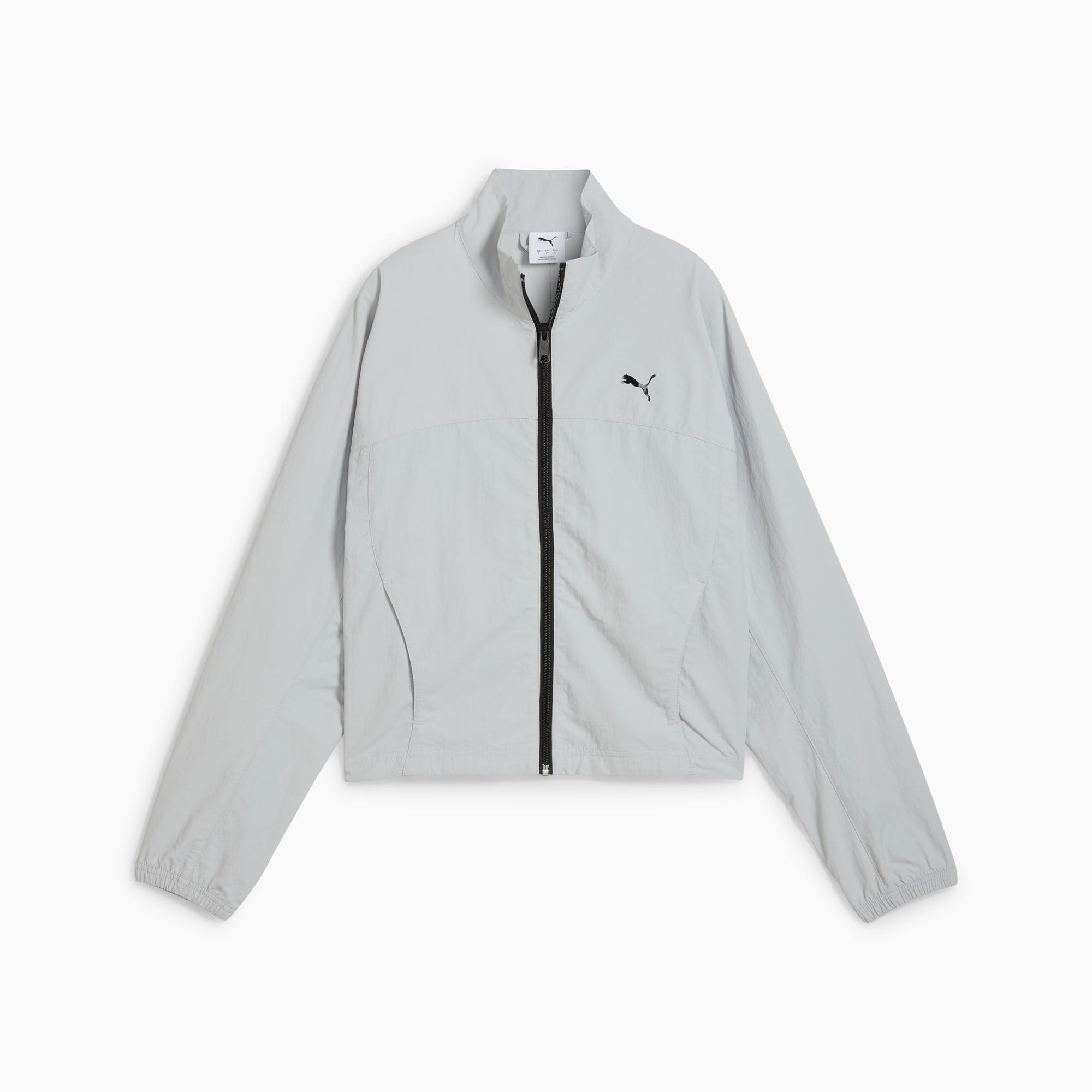 PUMA DARE TO Women's Oversized Full-Zip Woven Jacket Product Image