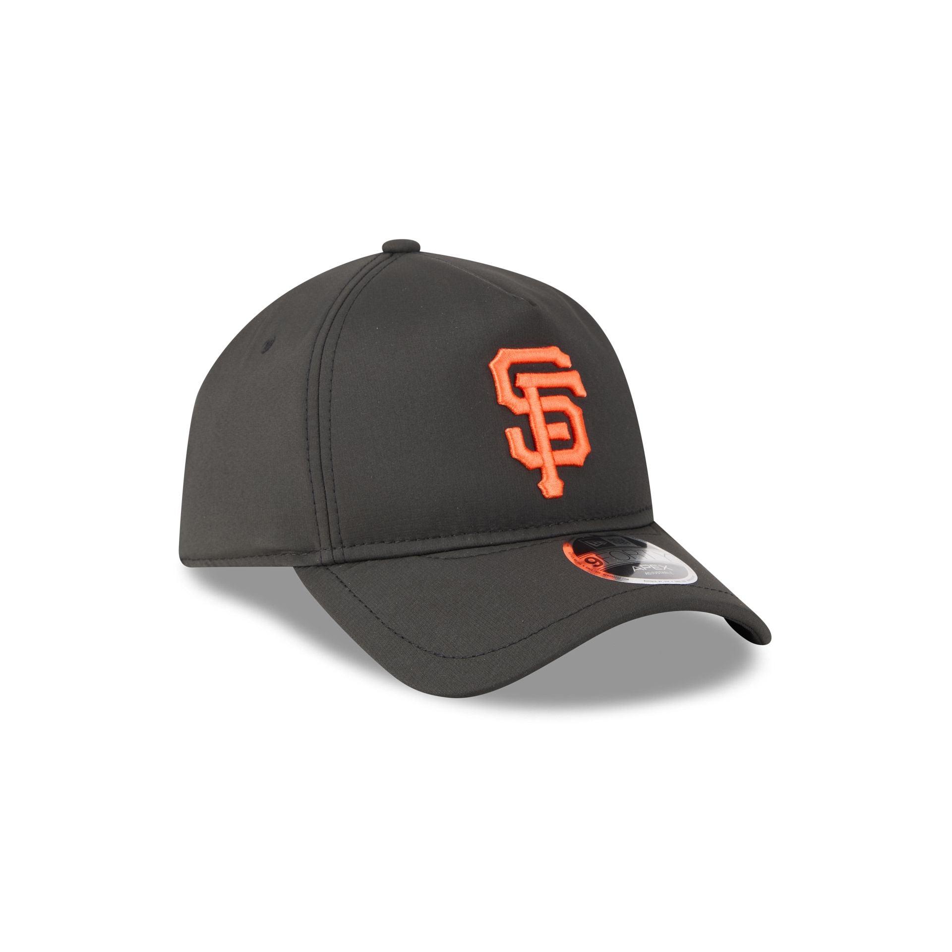 Los Angeles Angels 2026 Batting Practice Black 9FORTY APEX Trucker Hat Male Product Image