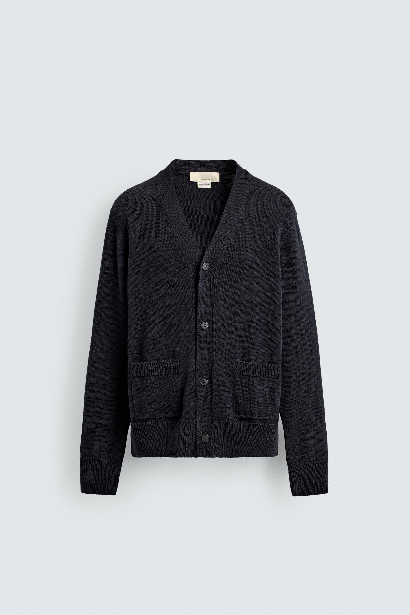 COTTON - LINEN CARDIGAN Product Image