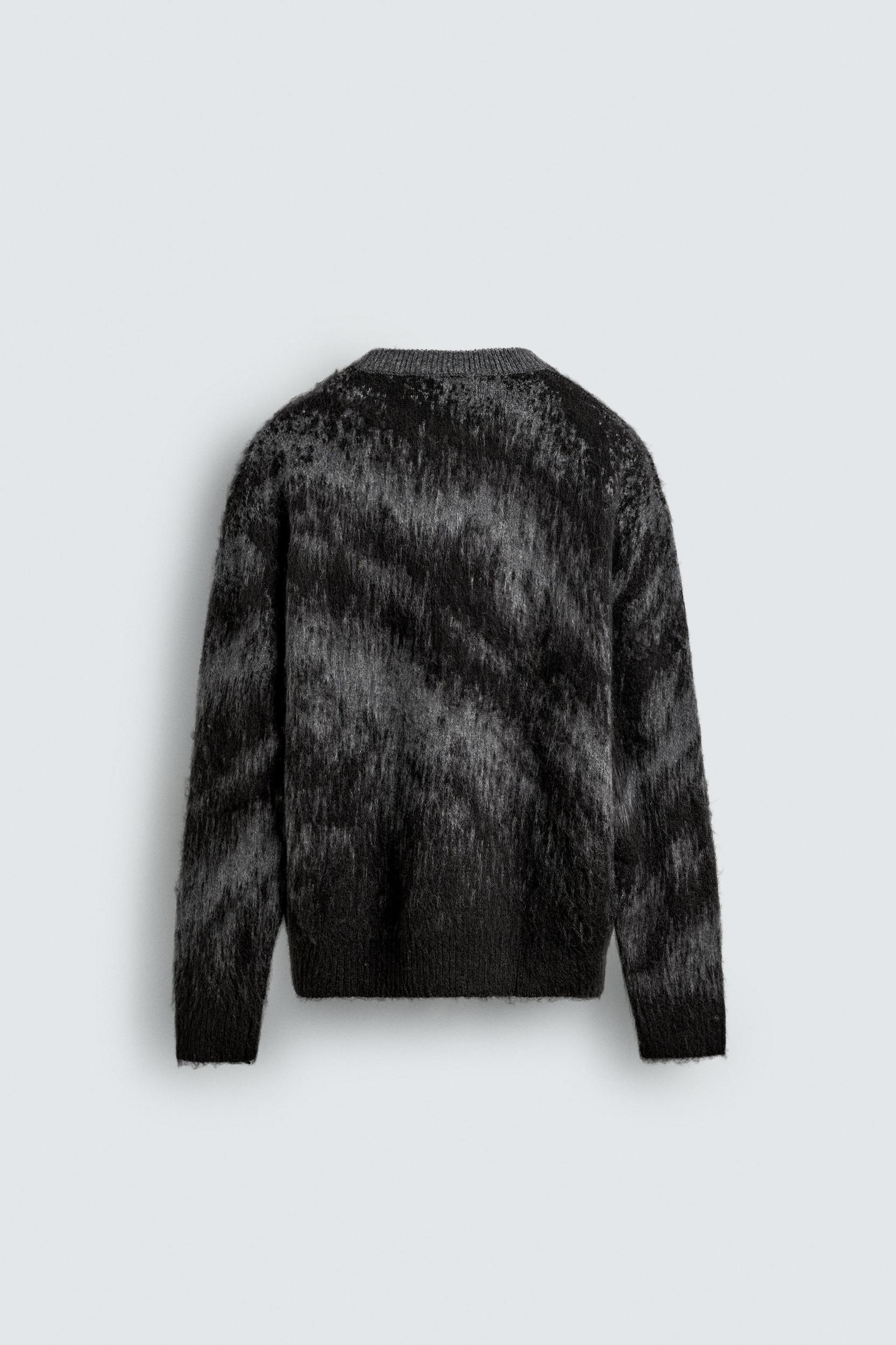 BRUSHED JACQUARD JUMPER Product Image