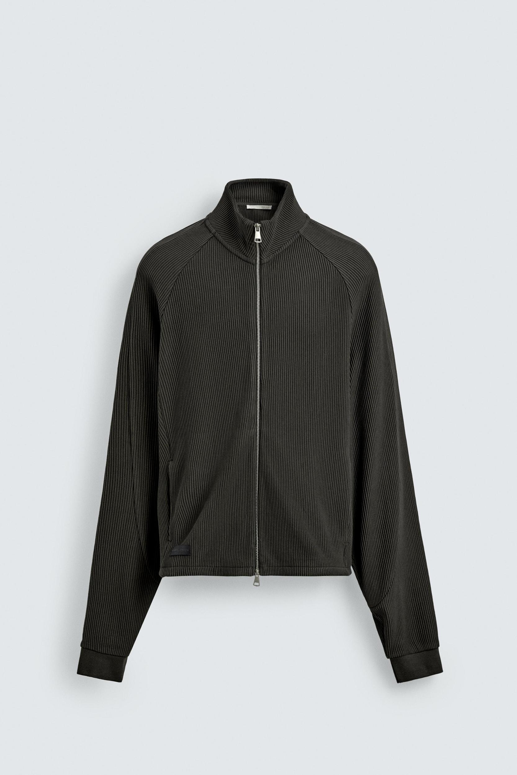 RELAXED FIT OTTOMAN JACKET Product Image