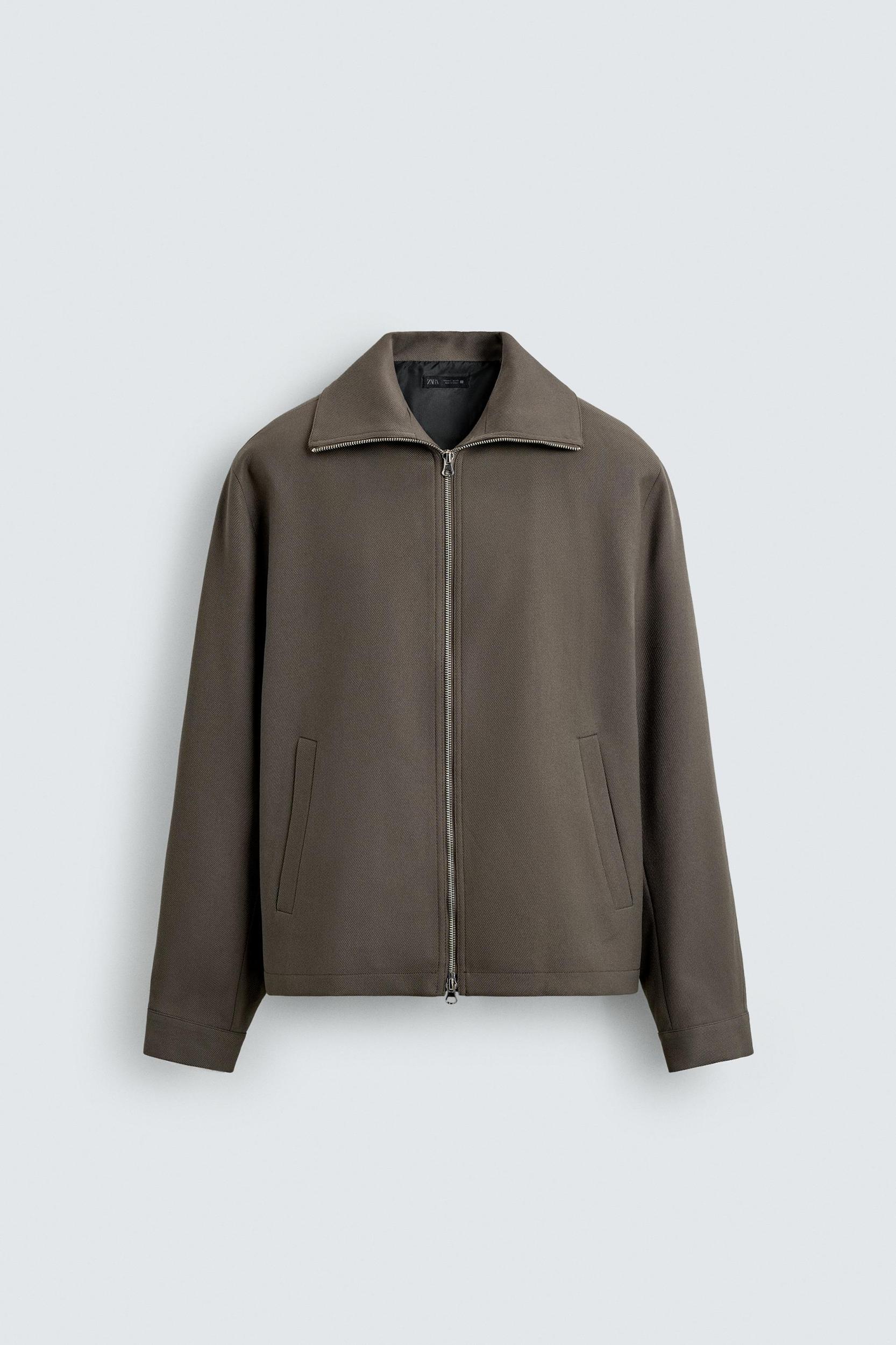 TWILL TEXTURED OVERSHIRT Product Image