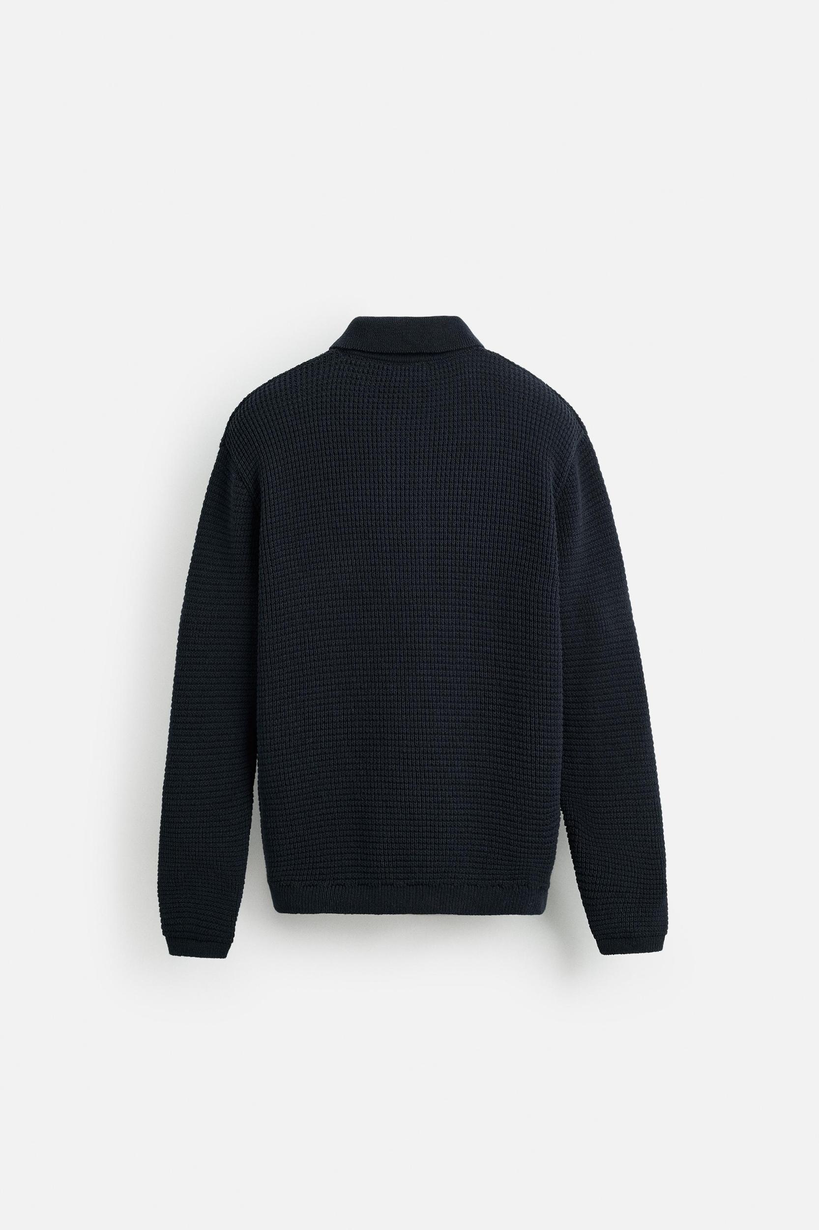 PURL KNIT POLO Product Image