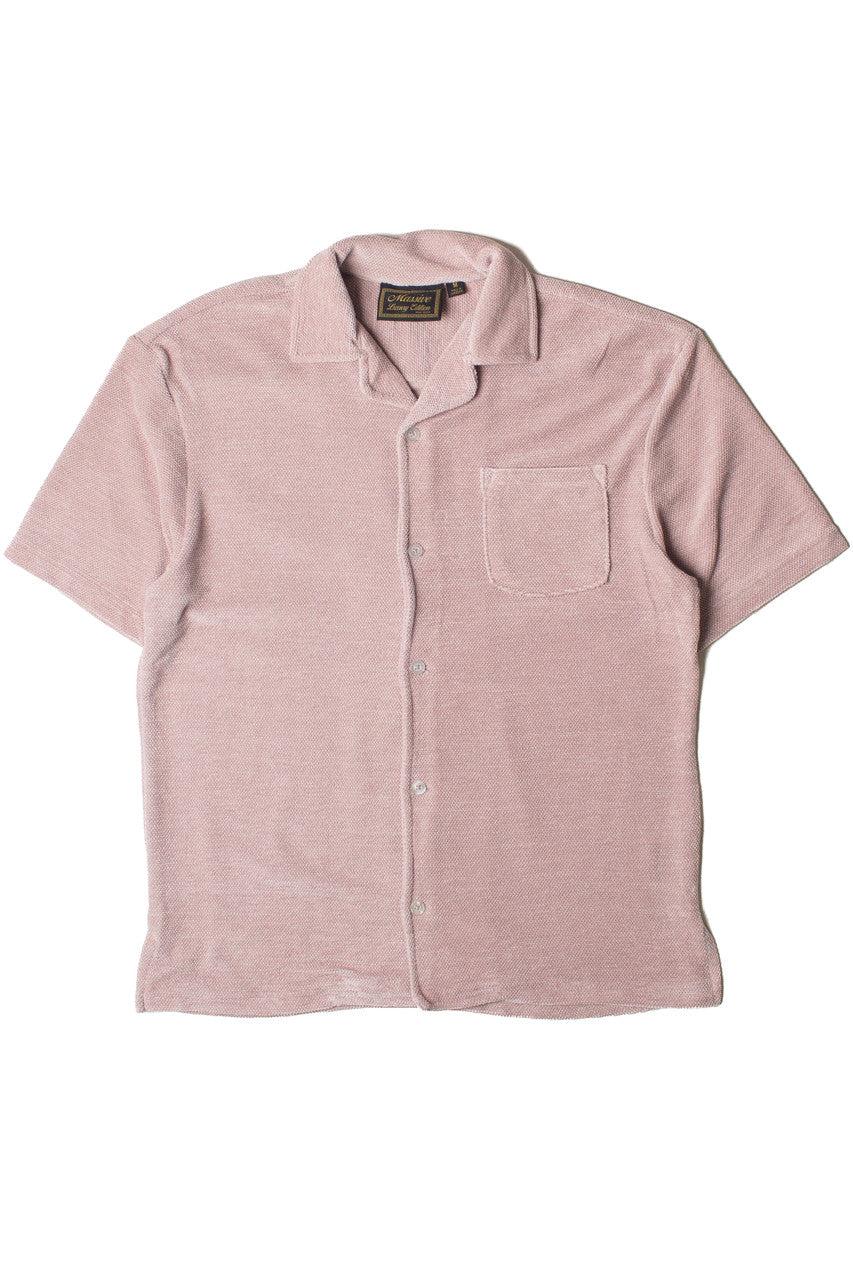 Chenille Knit Button Up Shirt Product Image