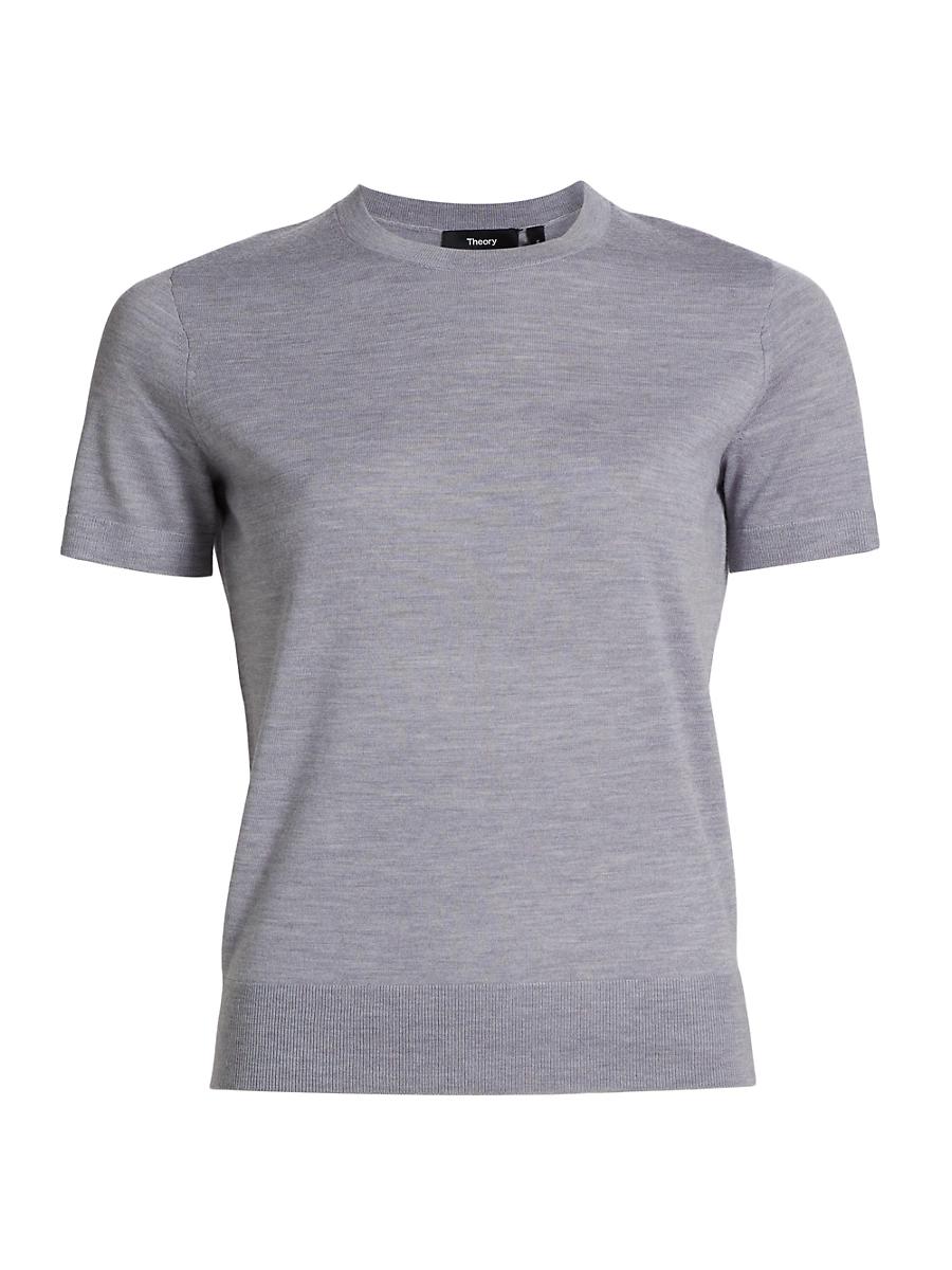Womens Basic Merino Wool T-Shirt Product Image