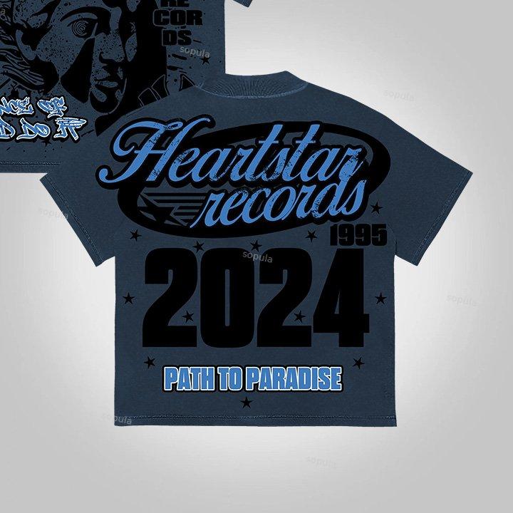 Heartstar Path To Paradise 2024 Vintage Graphic Cotton T-Shirt Product Image