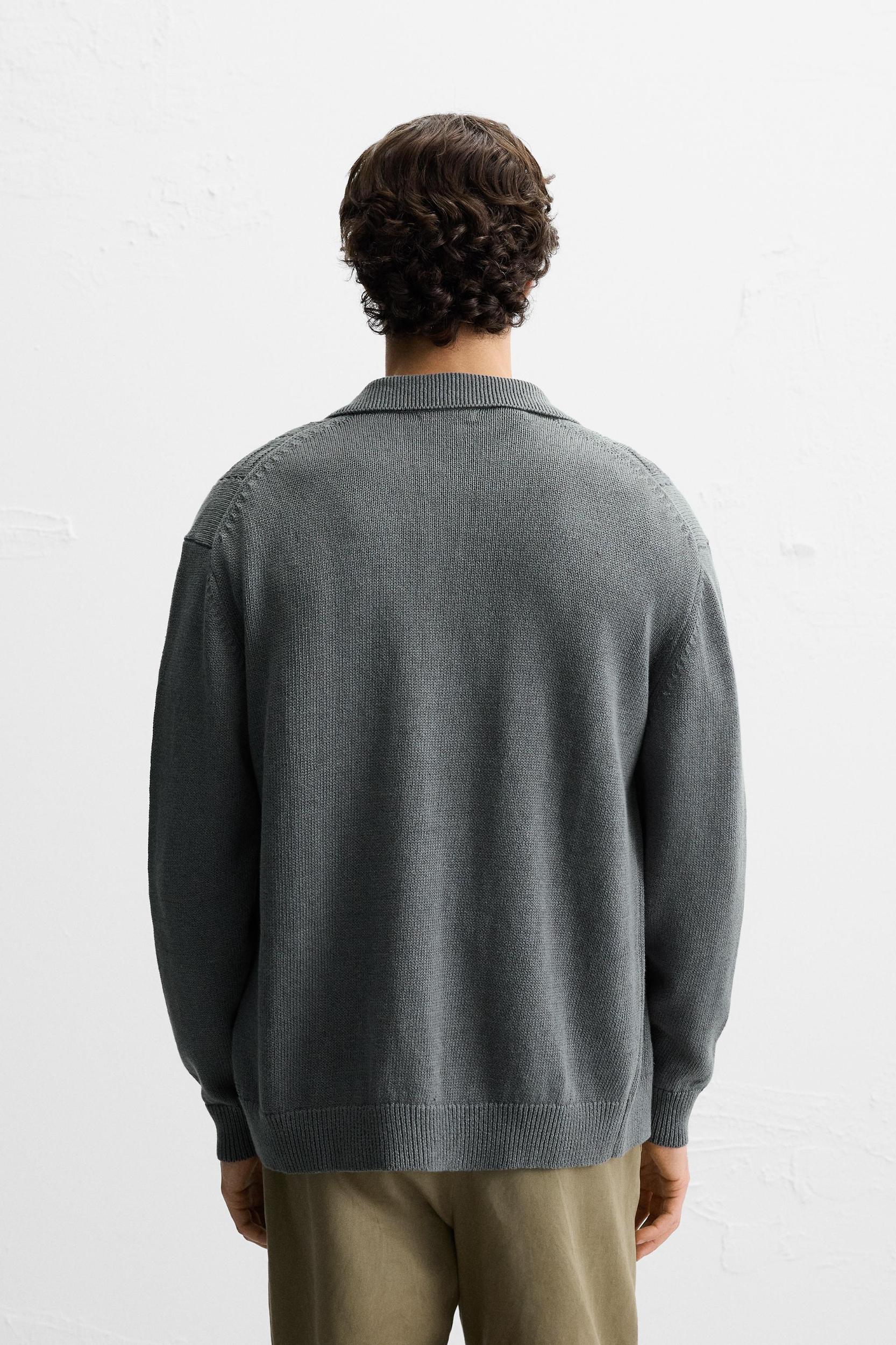 OPENWORK TEXTURED CARDIGAN Product Image