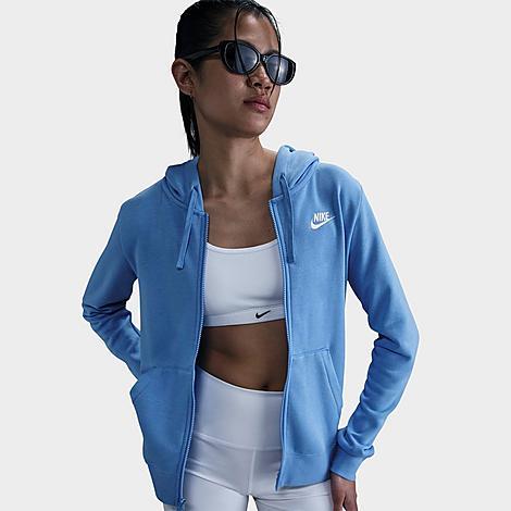 Womens Nike Sportswear Club Fleece Full-Zip Hoodie Product Image