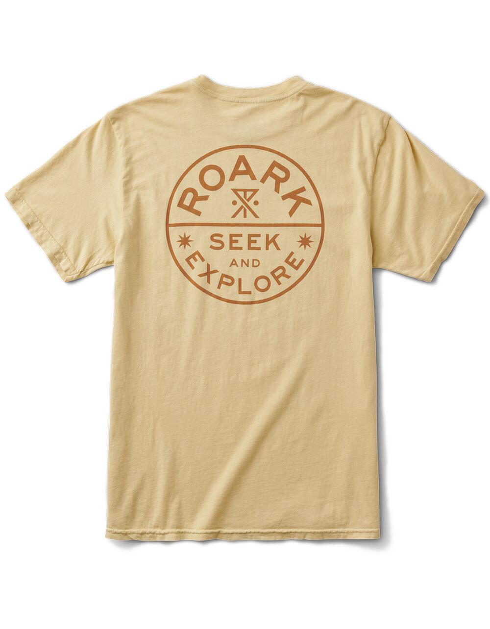 ROARK Seek & Explore Signet Premium Mens Tee - YELLOW Product Image