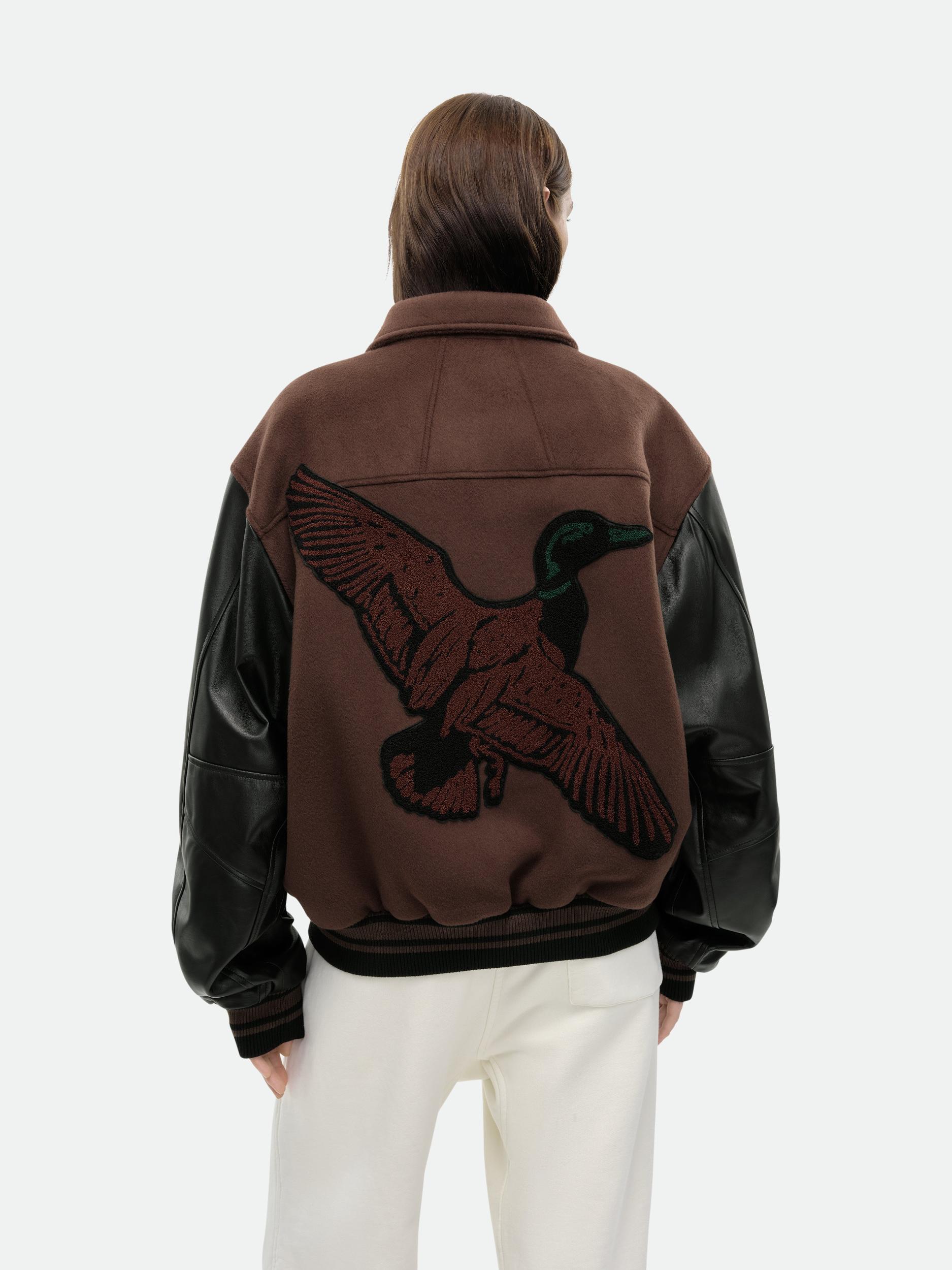 DUCK VARSITY JACKET Female Product Image