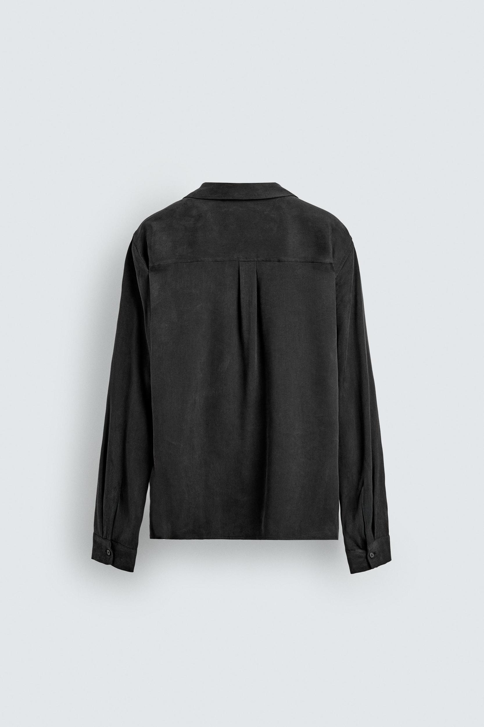 FLOWY WRAP SHIRT Product Image