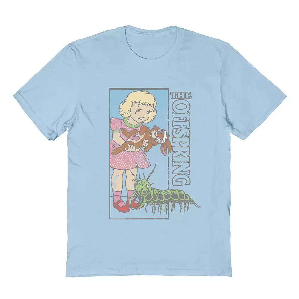 The Offspring Men's T-Shirt, Size: XXL, Light Blue Product Image