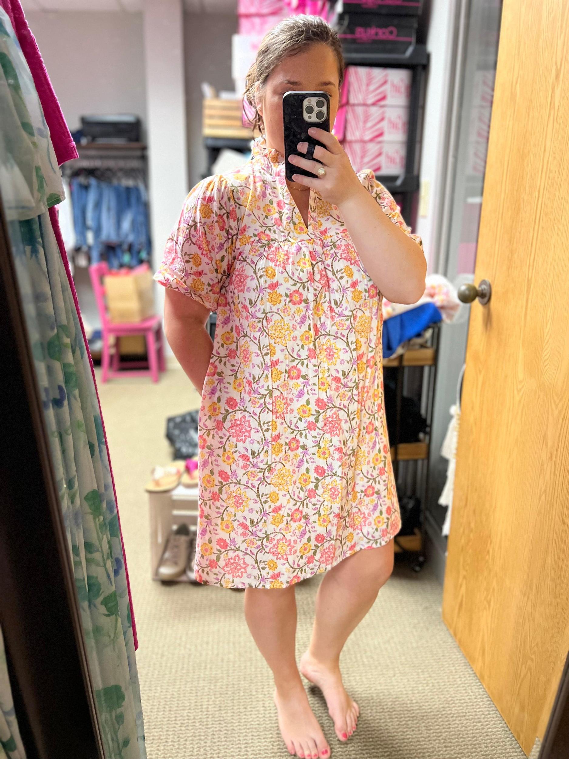 THML Floral Days Dress- Multi Product Image