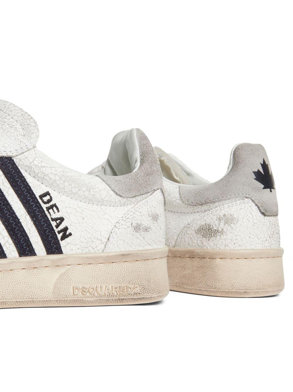 Boxer distressed low-top sneakers Product Image