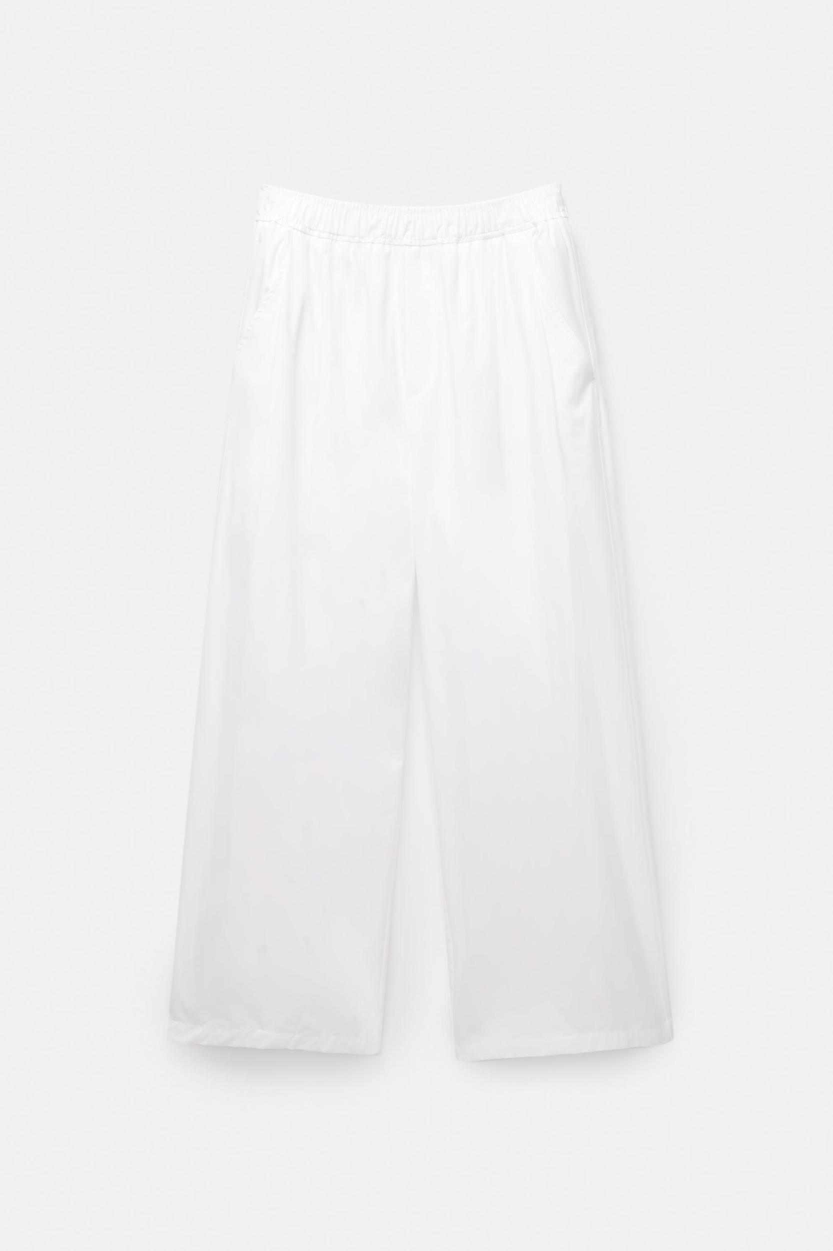 Barrel pants with elastic waistband Product Image
