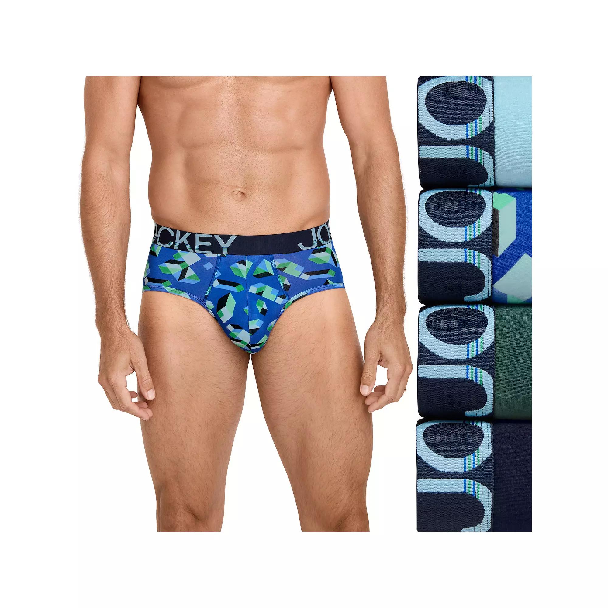 Men's Jockey 4-Pack ActiveStretch™ Briefs,  Product Image