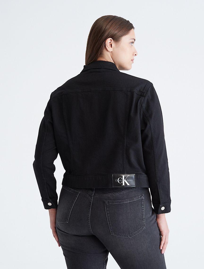 Plus Size 90s Denim Jacket Product Image