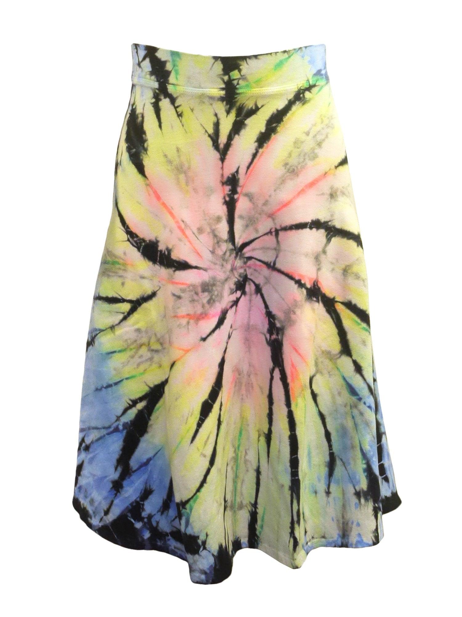 Hard Tail Easy Flare Knee Skirt W-646 Product Image