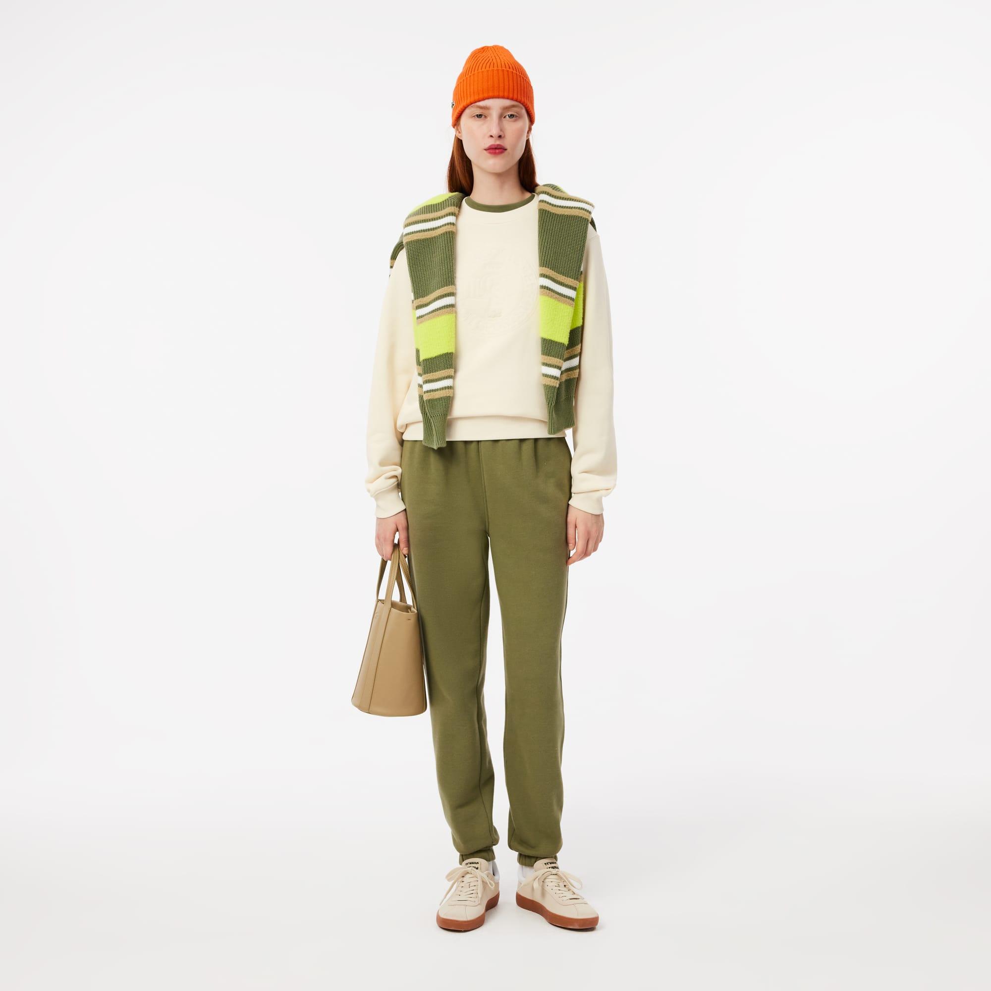 Women's Embroidered Fleece Sweatshirt Product Image