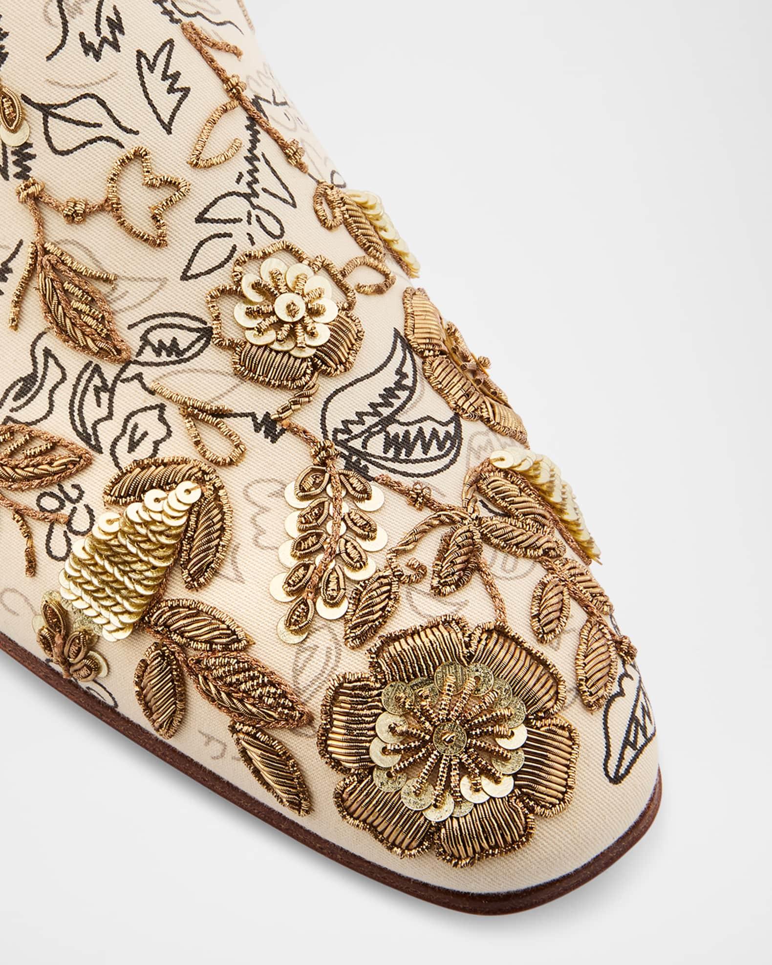 Mens Dandelion Esquisse Florale Loafers Product Image