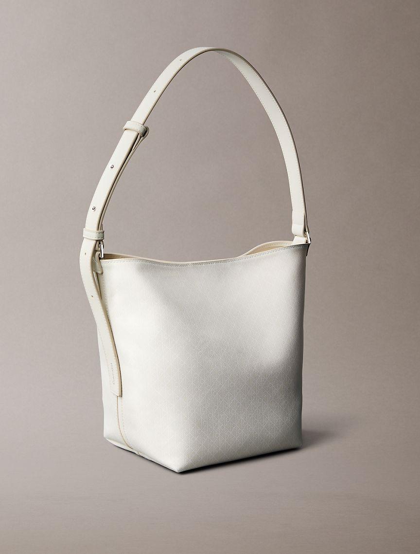 Allover Emblem Logo Bucket Bag with Pouch Product Image