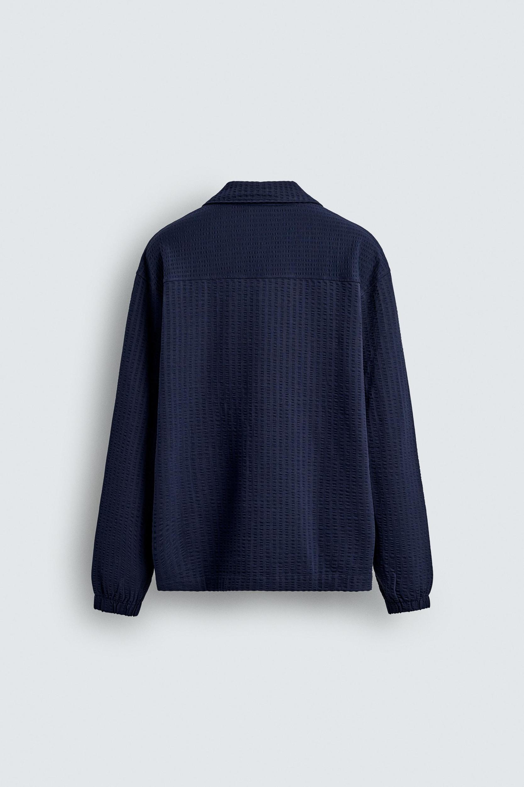 COMFORT SEERSUCKER OVERSHIRT Product Image