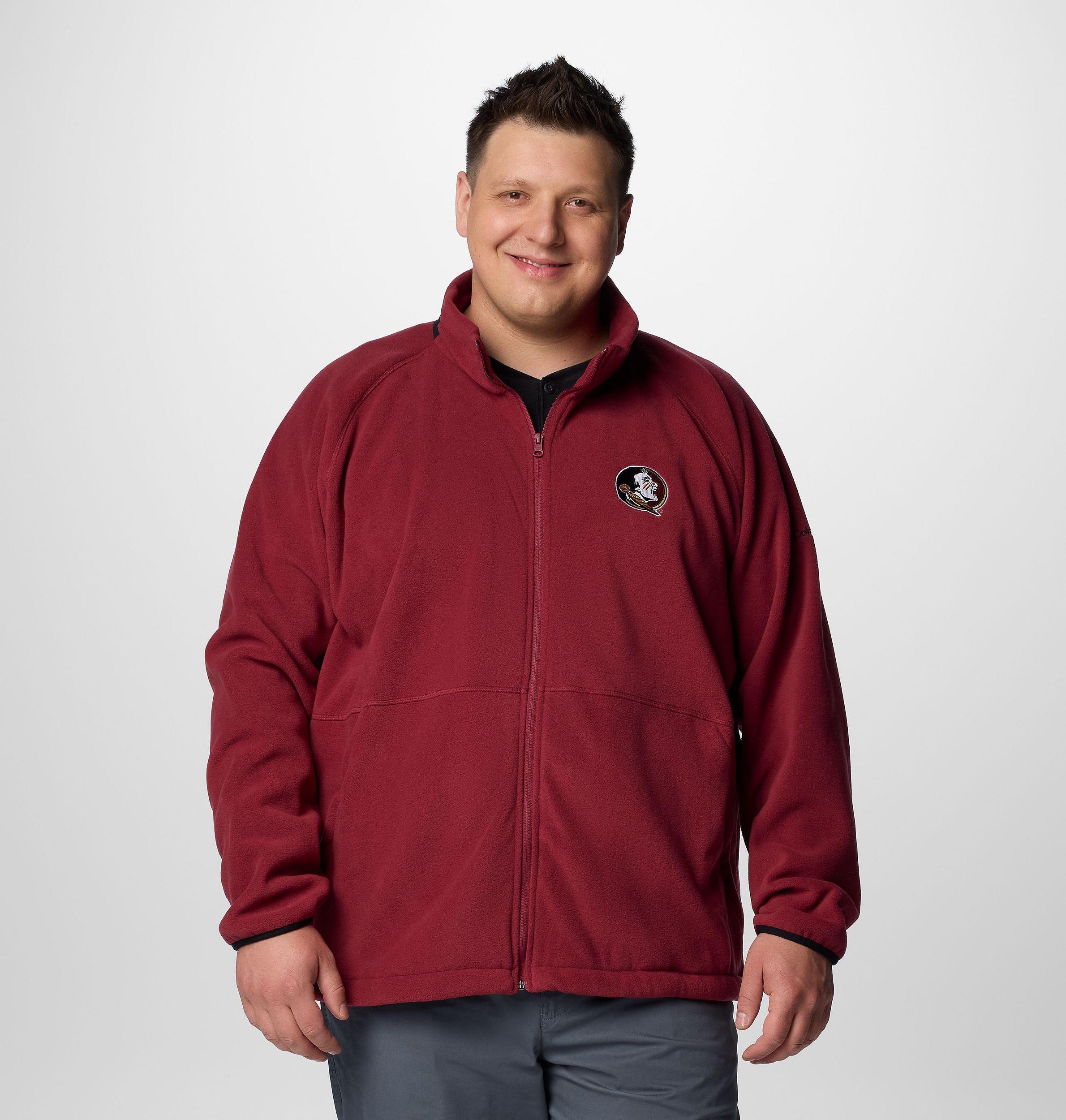 Columbia Mens Collegiate Flanker IV Fleece Jacket - Big - Florida State- Product Image