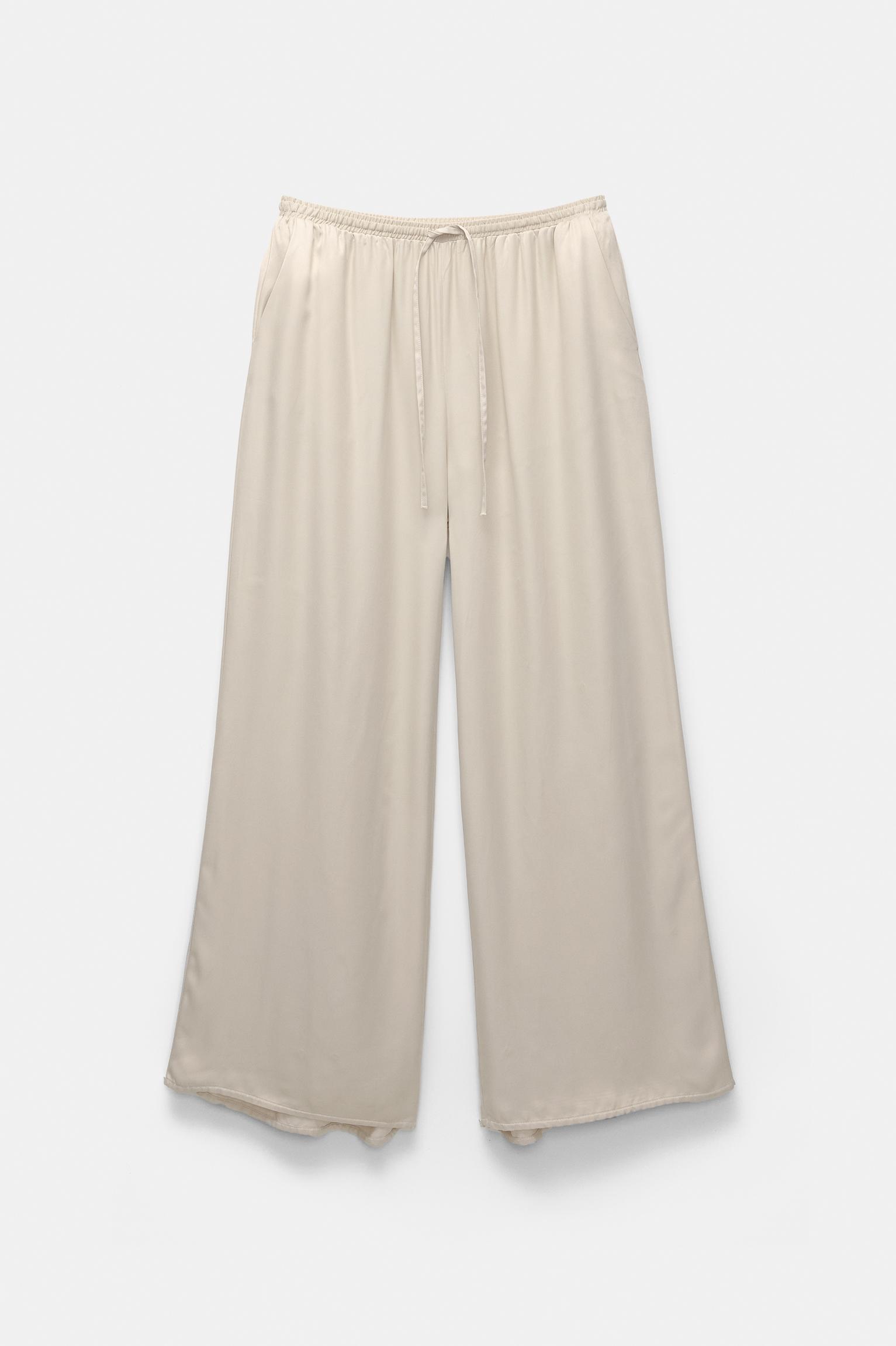 Satin sweatpants Product Image