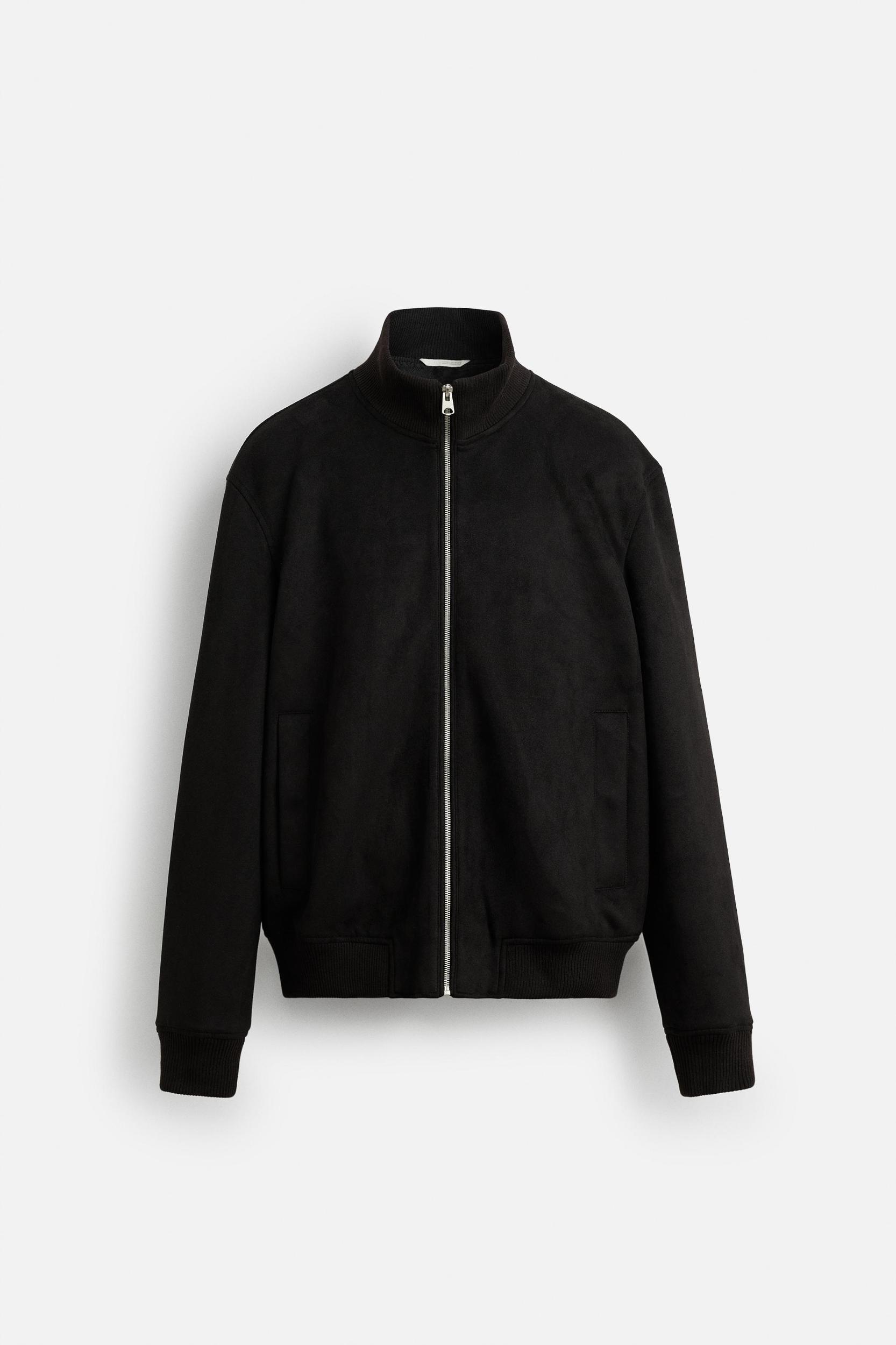 FAUX SUEDE JACKET Product Image