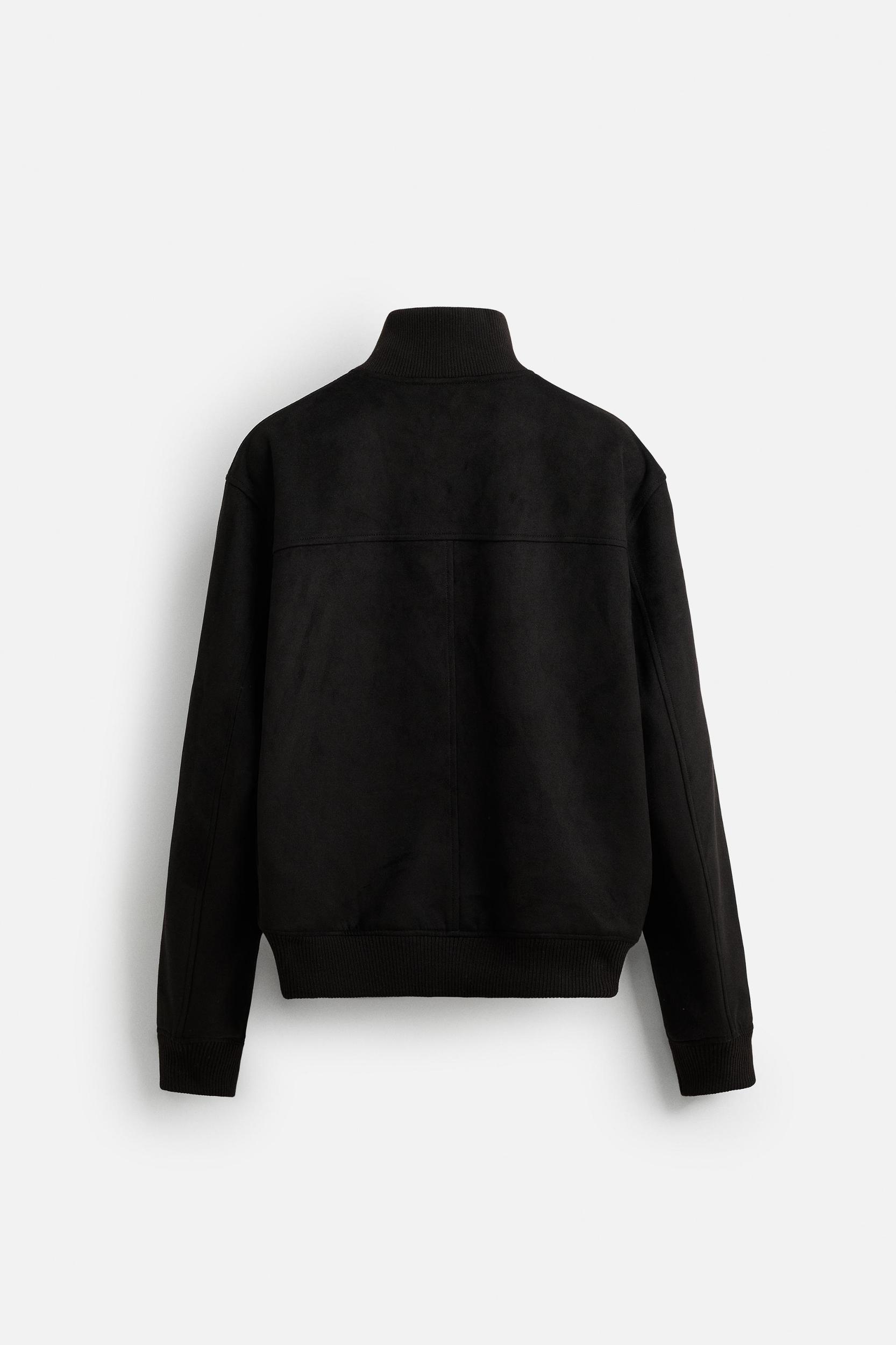 FAUX SUEDE JACKET Product Image