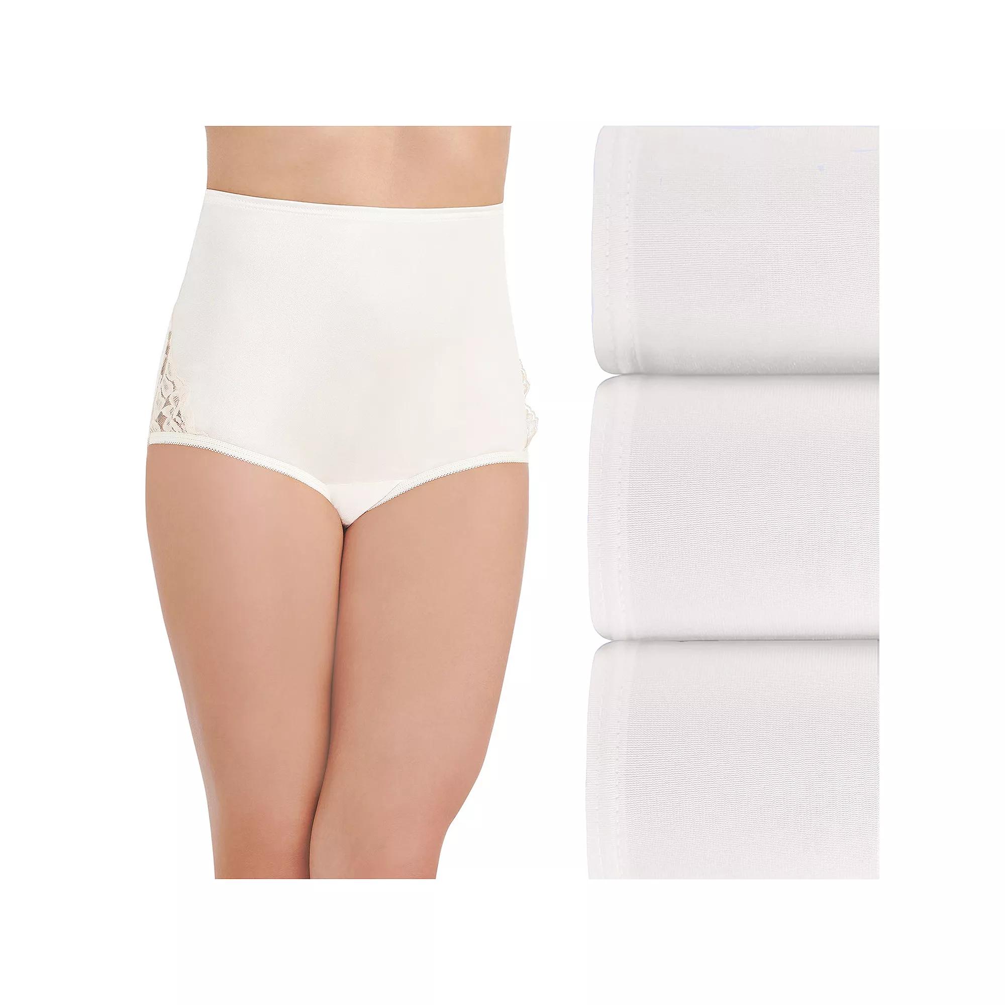 Women's Vanity Fair Lingerie® Perfectly Yours 3-Pack Noveau Brief Panty Set 13011,  Product Image