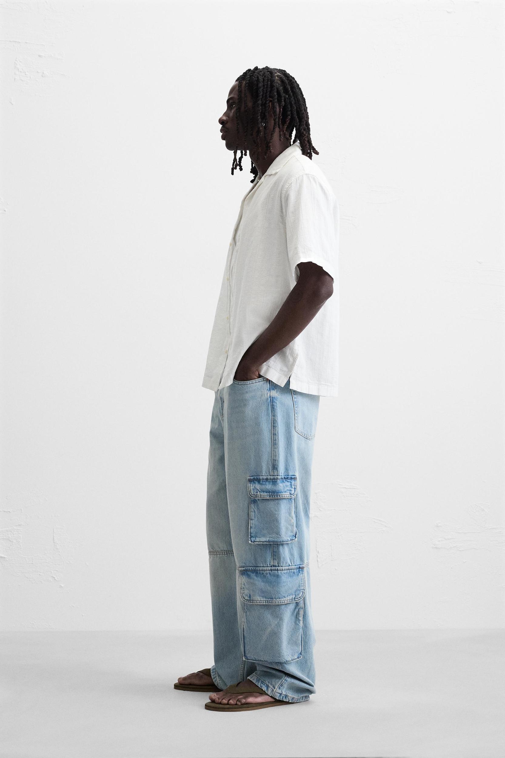 JACQUARD STRIPED SHIRT Product Image