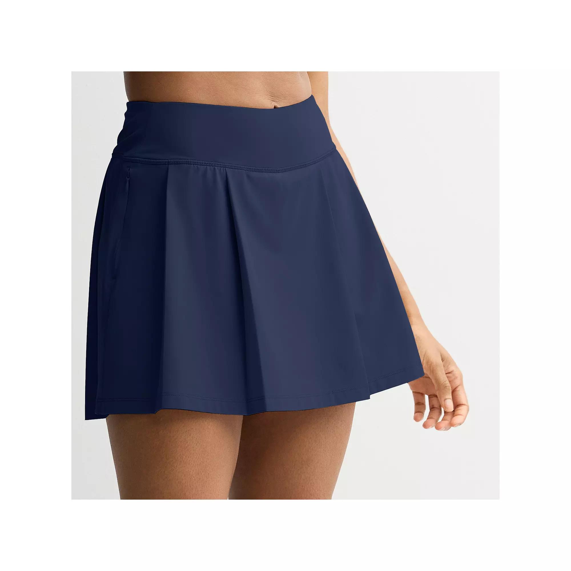 Women's Tek Gear® Woven Golf Skort, Size: XXL, Mineral Black Product Image