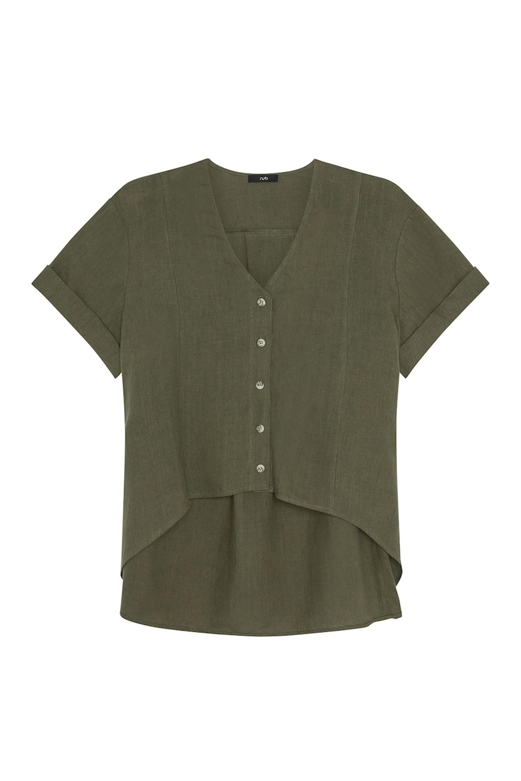 Drifter Oversized Linen Top Product Image