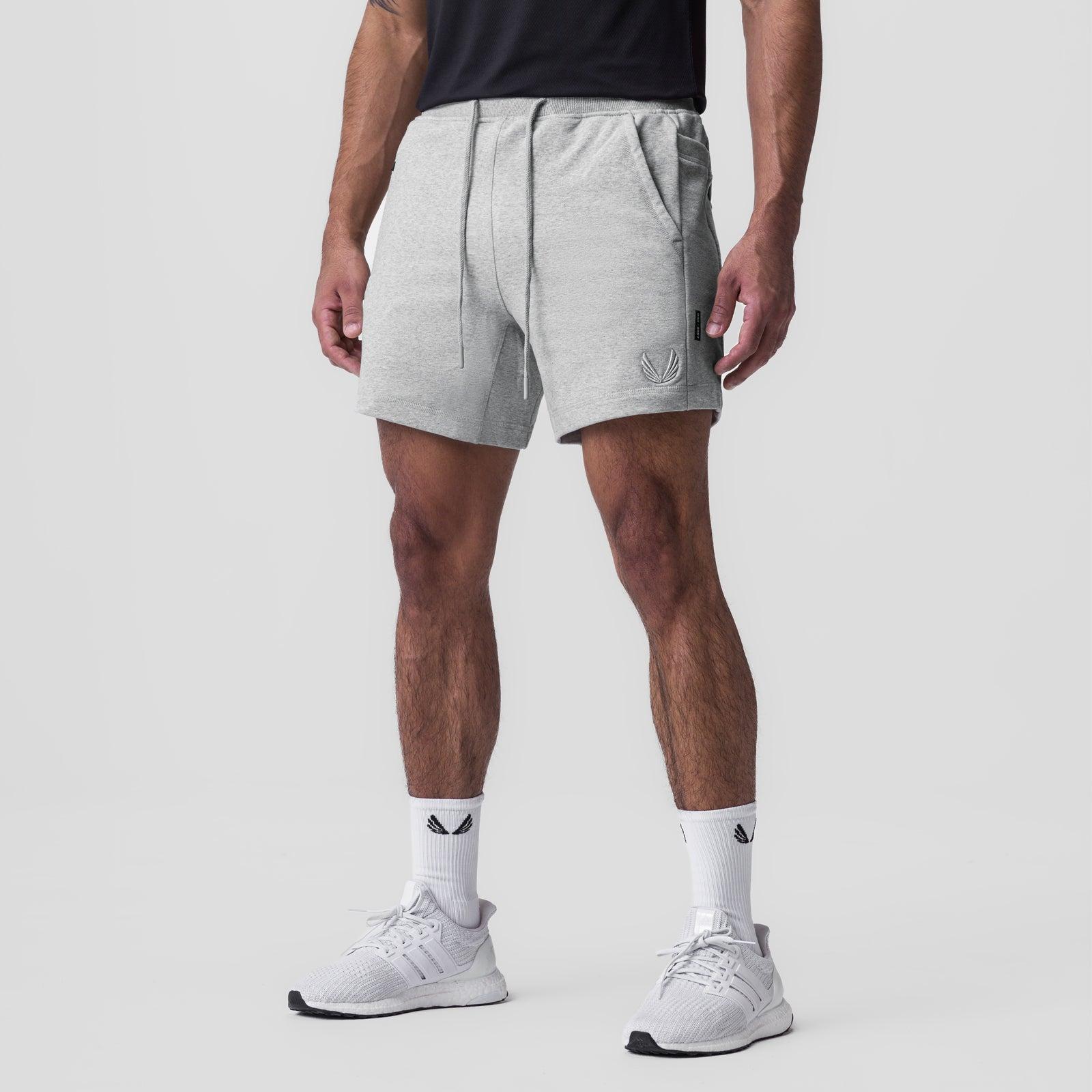 0867. Tech-Terry™ Sidelock Sweat Short - Heather Grey Male Product Image