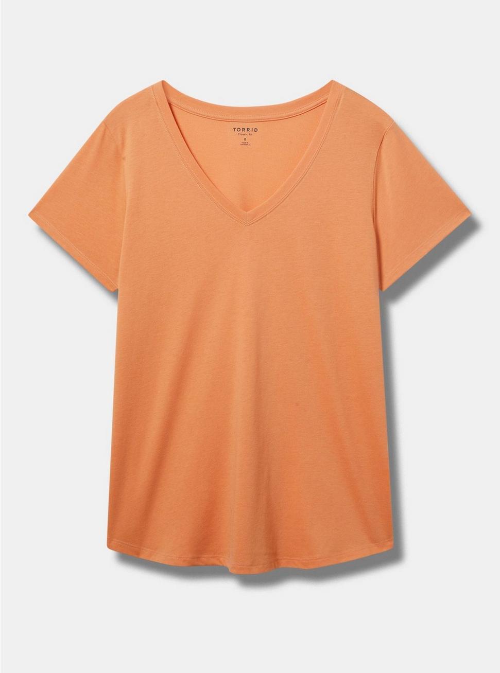 Girlfriend Signature Jersey V-Neck Tee Product Image
