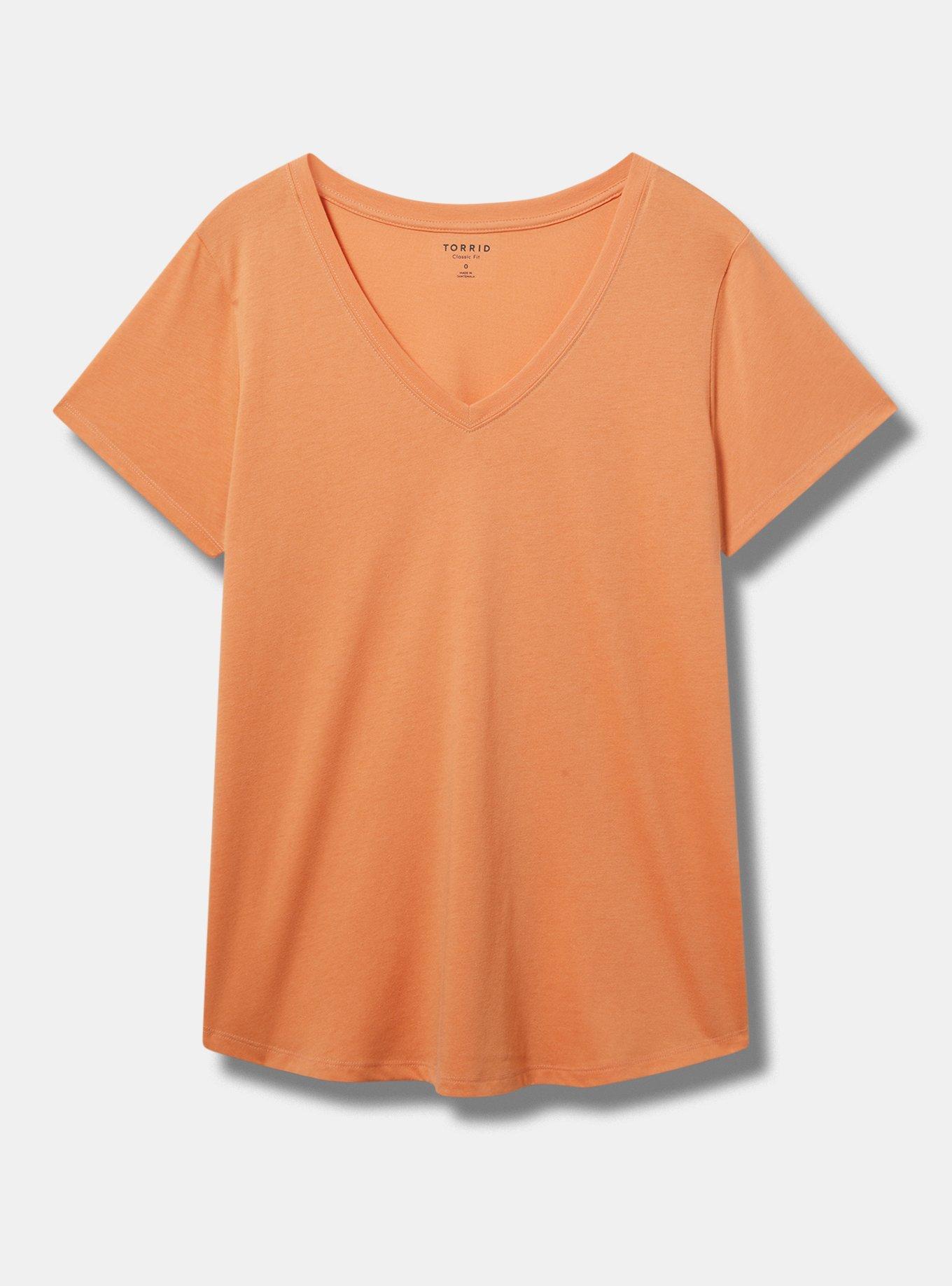 Girlfriend Signature Jersey V-Neck Tee Product Image