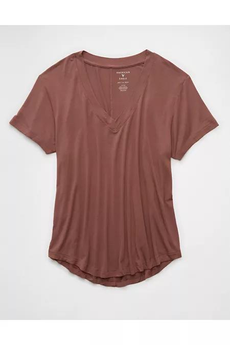 AE Soft & Sexy V-Neck T-Shirt Womens Product Image