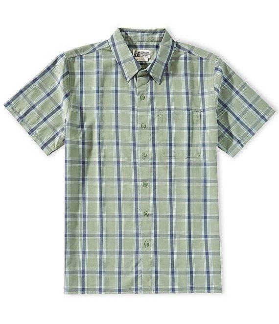 Marmot Eldridge Plaid Check Short Sleeve Woven Shirt Product Image