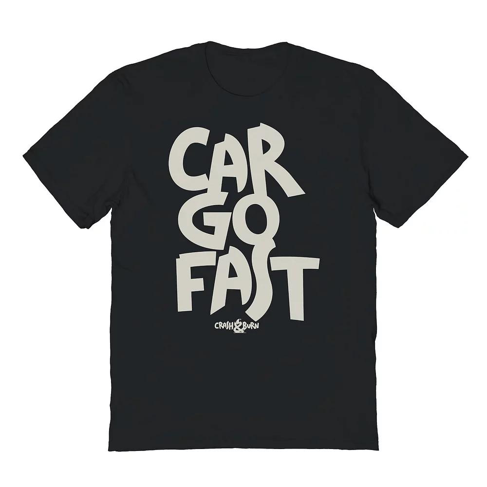 Men's COLAB89 by Threadless Car Go Fast OW Tee Graphic Tee, Size: Medium, Black Product Image