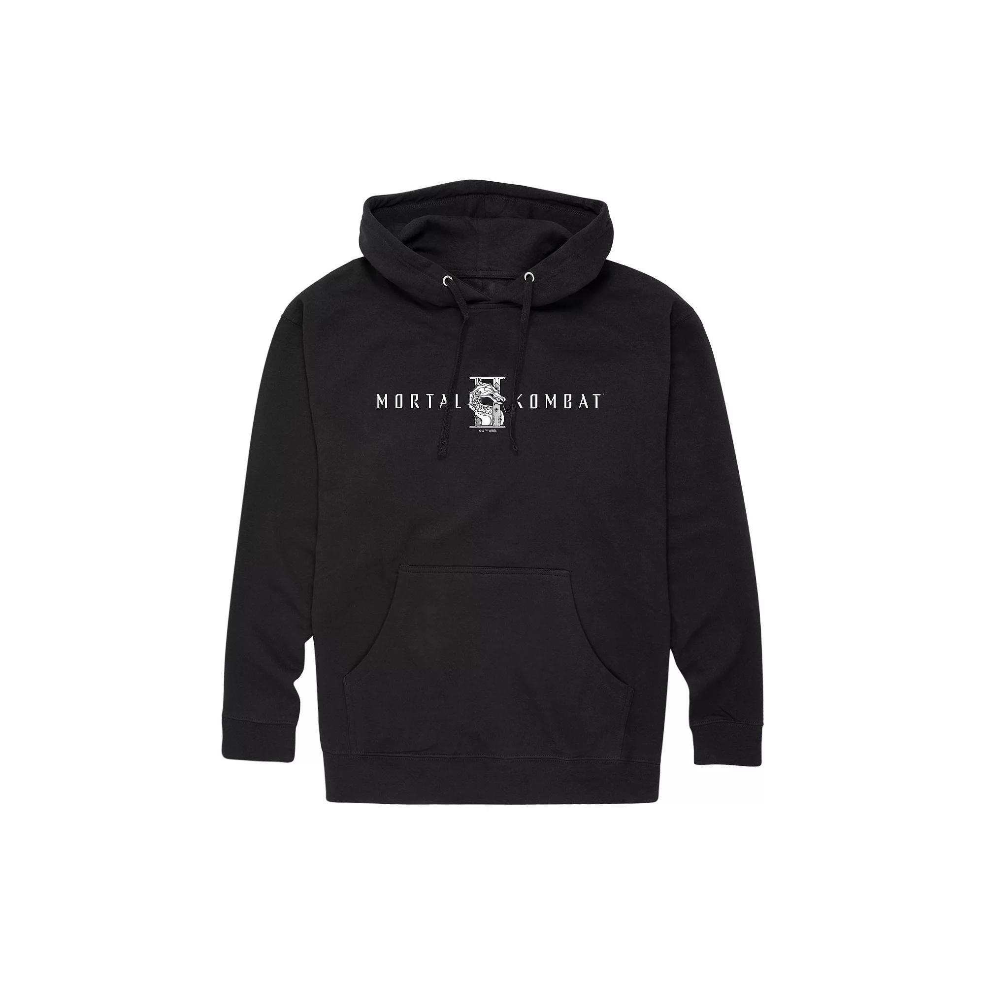 Men's Mortal Kombat 2 Logo Graphic Hoodie,  Product Image