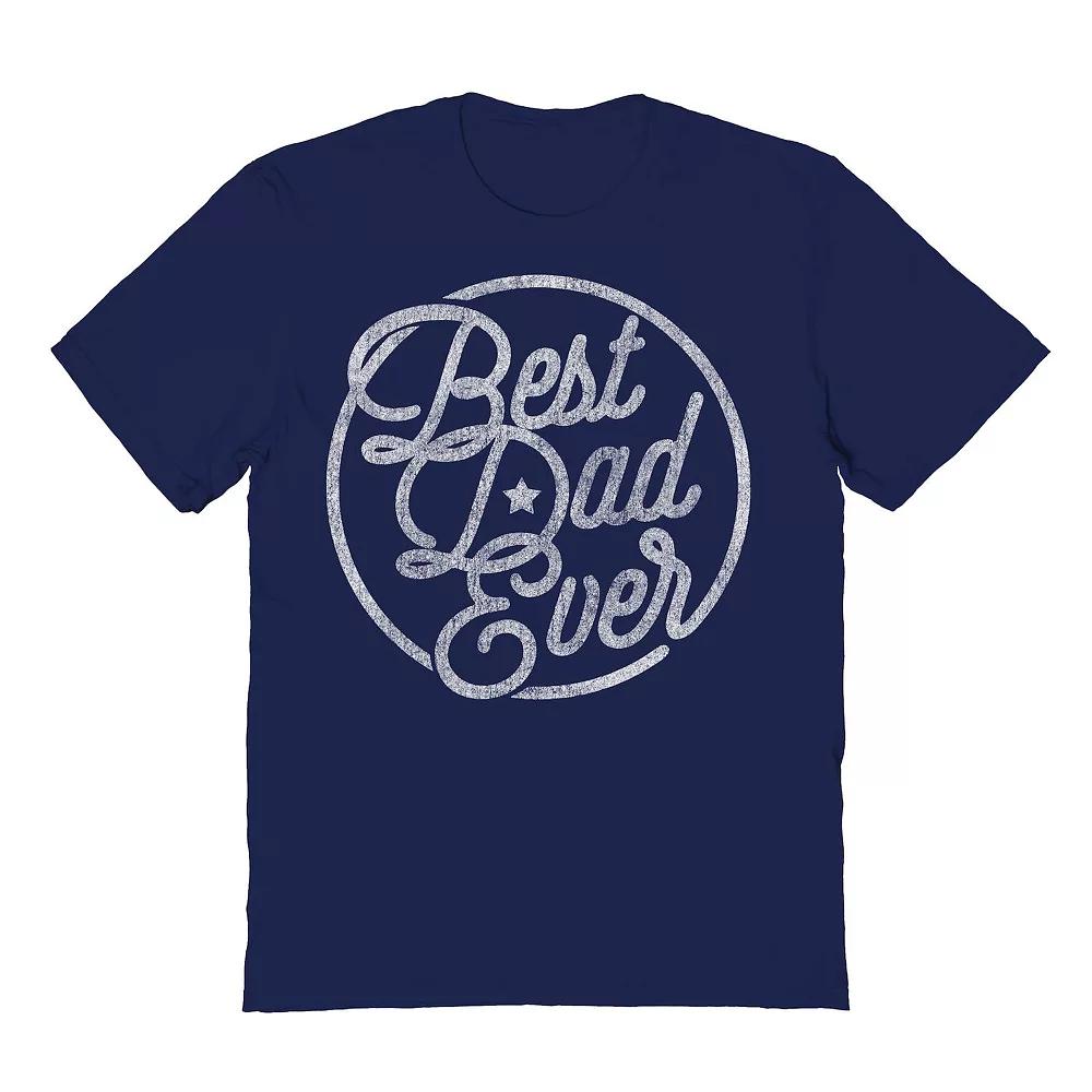 Men's Best Dad Ever Graphic Tee,  Product Image