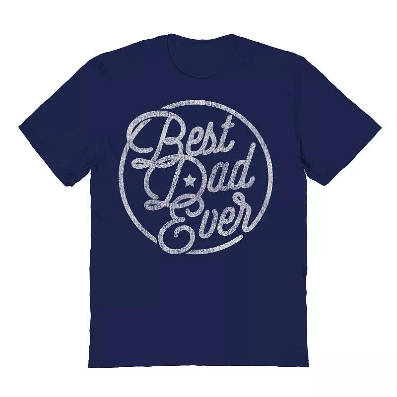 Men's Best Dad Ever Graphic Tee,  Product Image