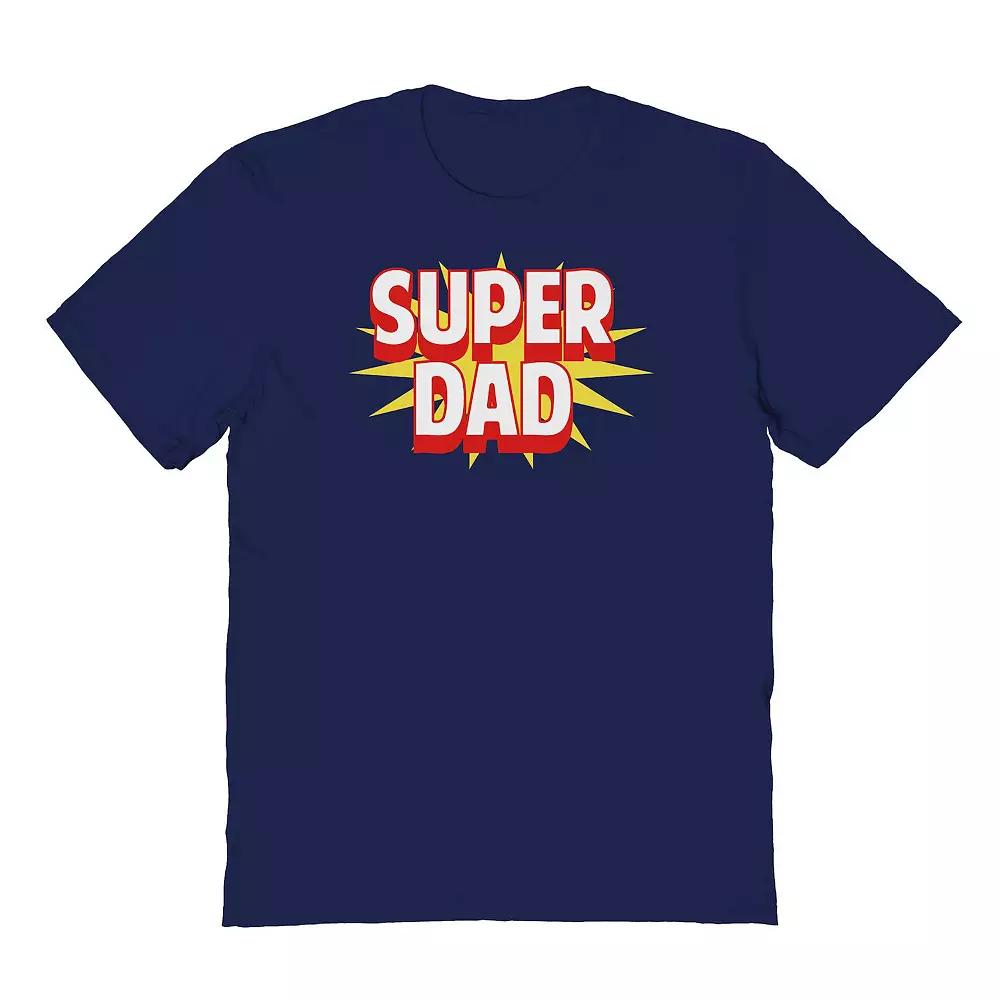Men's COLAB89 Super Dad Father's Day Graphic Tee,  Product Image