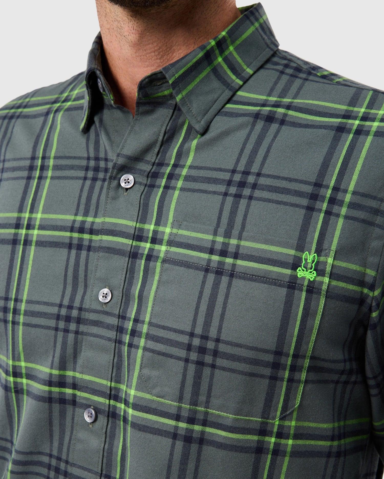 MENS HAYES PLAID SHIRT - B6C842D200 Product Image